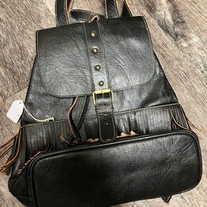 Real Genuine Leather Backpack | Organic Vegetable Tanned | Handmade